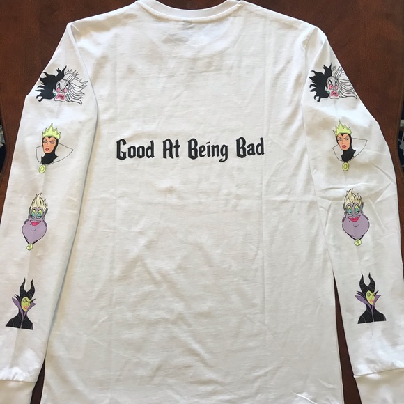 DISNEY VILLAINS Long Sleeve T-shirts NWT - Picture 6 of 6